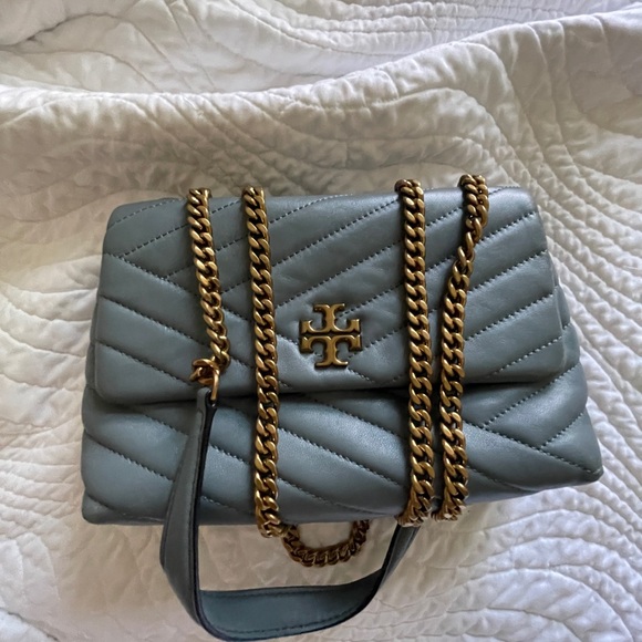 Tory Burch Handbags - Tory Burch
Small Kira Chevron Convertible Leather Shoulder Bag